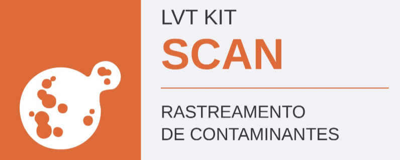 LVT KIT SCAN — rastreamento de contaminantes